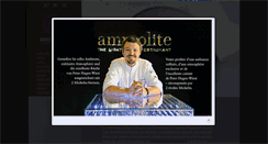 Desktop Screenshot of ammolite-restaurant.de